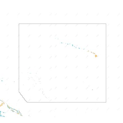 C-MAP Reveal Coastal - Hawaii, Marshall Islands, French Polynesia, Map Card for Marine GPS Navigation