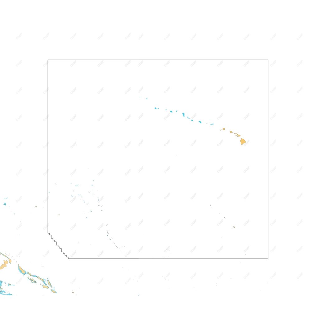 C-MAP Reveal Coastal - Hawaii, Marshall Islands, French Polynesia, Map Card for Marine GPS Navigation
