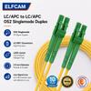Elfcam - 30m/98.42ft Fiber Optic Cable LCA to LCA OS2 Singlemode Duplex 9/125um LSZH, Yellow, 30 Meter view 2
