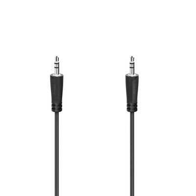 Hama Audio Cable, f. Jack Male 3.5 mm - f. Jack Male 3.5 mm,Stereo, 3 m