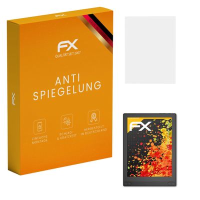 atFoliX Screen Protector compatible with Boyue Likebook Mimas Screen Protection Film, anti-reflective and shock-absorbing FX Protector Film (2X)
