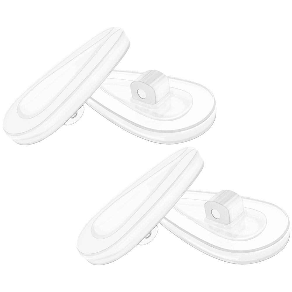 BLAZERBUCK Replacement Nose Pads Nose Piece for Oakley Limit Switch OX5119/OX5121 Glasses - Clear + Clear
