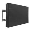 LKXHarleya Outdoor TV Cover, Wall-Mounted TV Screen Dust Cover Black Heavy Duty Waterproof Oxford TV Protector Fit for 65-70 Inch view 1