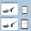 HeiyRC Adjustable Tablet Holder for DJI Neo/4K/4 Pro/2/Mini 3/AIR 3/2S/Mavic 3 Drone Remote Controller - 7-10.5 Inch Tablet Clip Stand Mount for iPad Mini/Air view 3