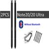 2PCS Galaxy Note 20 Stylus Pen Replacement (Without-Bluetooth) for Samsung Galaxy Note 20 Ultra S Pen + Replacement Tips (Black) view 2