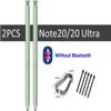 2PCS Galaxy Note 20 Stylus Pen Replacement (Without-Bluetooth) for Samsung Galaxy Note 20 Ultra S Pen + Replacement Tips (Green) view 2