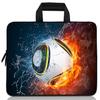 11" 11.6" 12" 12.1" 12.5" inch Laptop Carrying Bag Chromebook Case Notebook Ultrabook Bag Tablet Cover Neoprene Fit Samsung Google Acer HP DELL Lenovo Asus (11 11.6 12.1 12.2 inch, Soccer Fire) view 1