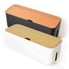 Cable Storage Box Power Strip Wire Case Anti Dust Charger Socket Organizer Network Line Storage Bin Charger Wire Management view 2
