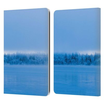 Head Case Designs Officially Licensed Patrik Lovrin Fog Over Snowy Lake Magical Foggy Landscape Leather Wallet Case Compatible with Kindle Paperwhite 1/2 / 3