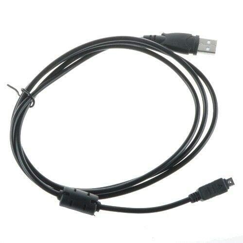 5ft USB PC/DC Charger Data SYNC Cable Cord Lead Replacement for Olympus Camera XZ-1 XZ1