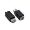 rgzhihuifz 2 Pack USB 2.0 AF/BF Plug Type A Female to Type B Female Adapter Connector Converter Compatible with Laptop Computer Hard Drive Printer Camera view 1