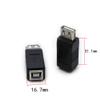rgzhihuifz 2 Pack USB 2.0 AF/BF Plug Type A Female to Type B Female Adapter Connector Converter Compatible with Laptop Computer Hard Drive Printer Camera view 4