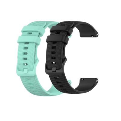 Huwokxix Watch Strap compatible with Garmin vivoactive 4/active,Adjustable Silicone Sports Strap Replacement Band for Polar Vantage m