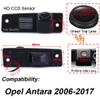 1280 * 720 pixels 1000TV lines 18mm Lens Car License Plate Light Rear View Camera, for Opel Antara 2006-2017 view 3