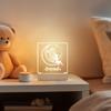 With Love From Julie Personalized Night Light for Kids Girls Boys Customized Gifts for Baby Custom Nursery Lamp Bedroom Decor Fairy view 3