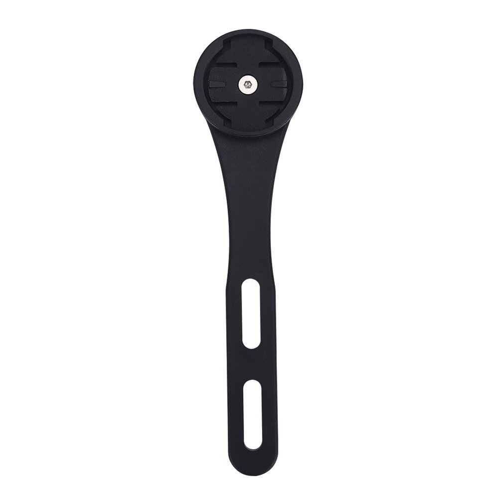 Dilwe Handlebar Computer Mount, ABS Handlebar Computer Mount Holder Bracket Outdoor Cycling Support(Black) and Spare Parts