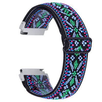 Elastic Band Compatible with Amazfit GTS/GTS 2/ GTS 2e/ GTS 2 Mini/Bip/Bip Lite/Bip S/Bip U/GTR 42mm Bands Scrunchie Strap Replacement Nylon Sport Stretchy Fashion Wristband
