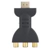 HDMI to AV Adapter -HDMI to RGB for Component Converter 1080P Audio and Video Synchronization Adapter view 3