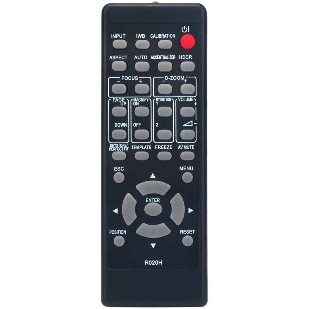 R020H Replace Remote Control fit for Hitachi Projector CP-AX3503 CP-AW2503 CP-AX2503 CP-AX3003 CP-TW2505 CP-TW3005 CP-AW3003 CP-AX2505 CP-AW2505 CP-AW3005 CP-AX3005 CP-AX3505