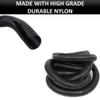 Kable Kontrol Nylon Split Wire Loom Tubing 3/4 Inch 100 Ft Long  High Temperature Black Wire Conduit Cover for Cords - Corrugated Tubing and Protector for Automotive Wires view 4