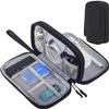 CAOODKDK Electronics Accessories Organizer Pouch Bag, Travel Universal Organizer for Cable, Charger, Phone, SD Card, Business Travel Gadget Bag view 2