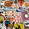 100 Decal Big Vinyl Bomb Aesthetic Cool Cute Preppy Water Bottles Stickers Pack Bundles Tween Teens Mens Adults Vans Superman Bottle Laptop MacBook PC Sublime Skateboard Anime Cool Fun VW Kawaii Kids view 1