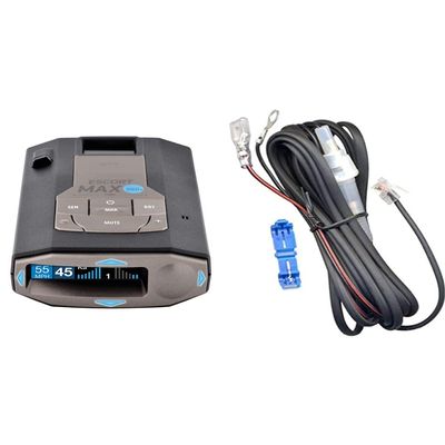Escort MAX 360c Radar Detector with DirectWire Kit - 360 Degree Protection, AutoLearn, Escort Live App, Easy Installation