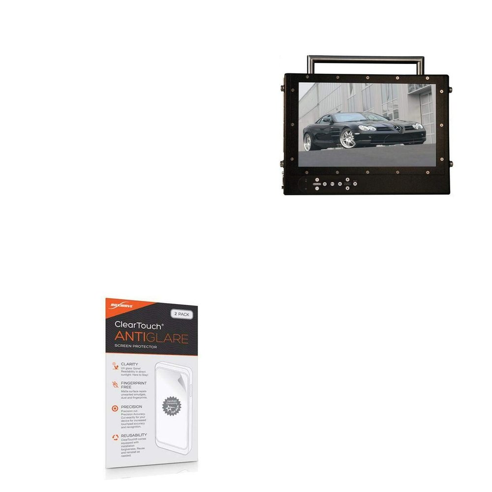 BoxWave Screen Protector Compatible with DIT MMR-B106W - ClearTouch Anti-Glare (2-Pack), Anti-Fingerprint Matte Film Skin