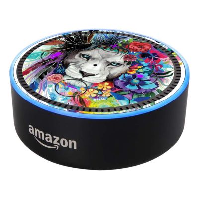 Head Case Designs Officially Licensed Pixie Cold King of The Forest Animals Vinyl Sticker Skin Decal Cover Compatible with Amazon Echo Dot (2nd Gen) - Skin only Echo Dot (2nd Gen) is NOT Included