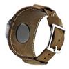 Sjiangqiao Leather Bands Compatible with Garmin Fenix 6X/6X Pro/5X/5X Plus/3/3 HR/Sapphire/D2/ Foretrek 601/701/Quatix 3/ Tactix Bravo Smartwatch, 26mm Quick Fit Genuine Leather Cuff Band(Coffee) view 2