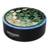 Head Case Designs Officially Licensed Elisabeth Fredriksson Leaves and Cubes Sparkles Vinyl Sticker Skin Decal Compatible with Amazon Echo Dot (2nd Gen) - Skin only Echo Dot (2nd Gen) is NOT Included view 1