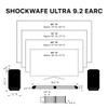 Nakamichi Shockwafe Ultra 9.2.4 Channel Soundbar System with Dolby Atmos/DTS:X, Dual 10" Subwoofers, 4 Rear Surround Speakers, 1300 Watts Max Output Power view 2