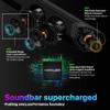 Nakamichi Shockwafe Ultra 9.2.4 Channel Soundbar System with Dolby Atmos/DTS:X, Dual 10" Subwoofers, 4 Rear Surround Speakers, 1300 Watts Max Output Power view 4