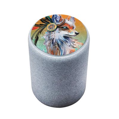 Head Case Designs Officially Licensed Pixie Cold Fox Animals Vinyl Sticker Skin Decal Cover Compatible with Amazon Echo Plus (2nd Gen) - Skin only Echo Plus (2nd Gen) is NOT Included