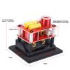 Dilwe Audio Crossover Filters, 2PCS HiFi 400W Adjustable Treble/Bass Frequency Divider Distributor, 2-Way Speaker Audio Crossover Filters, for 3 8inch Bookshelf view 4