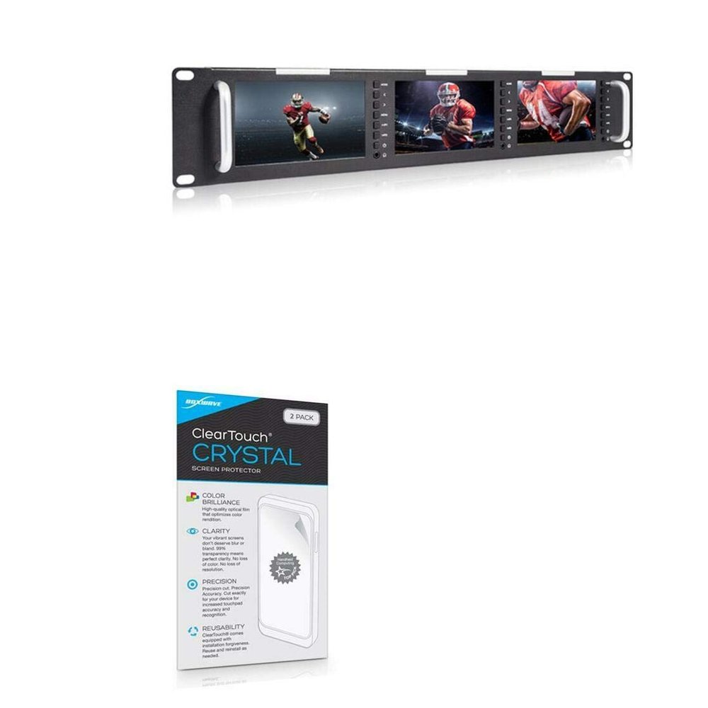 BoxWave Screen Protector Compatible with Laizeske LZERAC51H - ClearTouch Crystal (2-Pack), HD Film Skin - Shields from Scratches