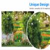 Funnytree 118" x 95" Spring Backdrop Flower Garden Landscape Scenery Grassland Park Background Easter Kids Children Baby Shower Birthday Party Decor Studio Photography Banner Prop Photobooth Gift view 2