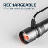 NEBO DAVINCI 1000 Flashlight & Portable Charger | 1000 Lumens, 4 Light Modes, Rechargeable, Waterproof Handheld Flashlight for Camping & Hunting, Magnetic Base, Includes USB Charging Cable view 4