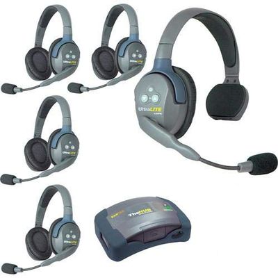 EARTEC HUB514, Ultralite 5 Person System Headset with HUB