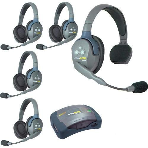EARTEC HUB514, Ultralite 5 Person System Headset with HUB