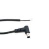 6Pcs 5.5mm x 2.5mm 90 Degree Right Angle DC Power Male Plug Jack to Bare Wire Open End Cable for CCTV DC Power Supply Cable Repair view 2