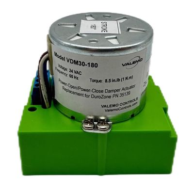 Valemo VDM30-180, Power-Open/Power-Close Damper Actuator Replacement for DuroZone Part 35139