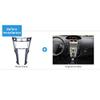 2 Car Stereo Kit of Dashboard for 2005-2011 Yaris Vitz Platz DVD Player Installation Bezel view 2