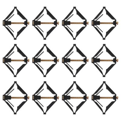 DOITOOL 20pcs Electrical Box Repair Tool Cassette Fixing Device for Wall-Mounted Installations Easy to Use Maintenance for Home Electrical Repairs