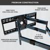Mount-It! The Beast Full Motion TV Wall Mount for Extra Large 85, 90, 98, 100, 110" TVs with 39 Inch Long Reach Extension Arms - 275 Lbs Capacity Heavy Duty Dual Arm TV Mount view 4