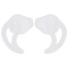 1 Pair Replacement Ear Tips, Secure Fit Silicone Fin Hooks for Acoustic Tube Earpiece & Coil Tube Kits, Sweatproof for Security Work & Sports view 1