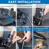 Mount-It! Car Laptop Mount, No-Drill Vehicle Laptop Stand for Vehicle & Truck, Full Motion Computer Holder for Cars Vans SUVs, Adjustable Height 1422.25, Fits Notebooks Up to 17 with Cooling Tray view 3