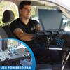 Mount-It! Car Laptop Mount, No-Drill Vehicle Laptop Stand for Vehicle & Truck, Full Motion Computer Holder for Cars Vans SUVs, Adjustable Height 1422.25, Fits Notebooks Up to 17 with Cooling Tray view 4
