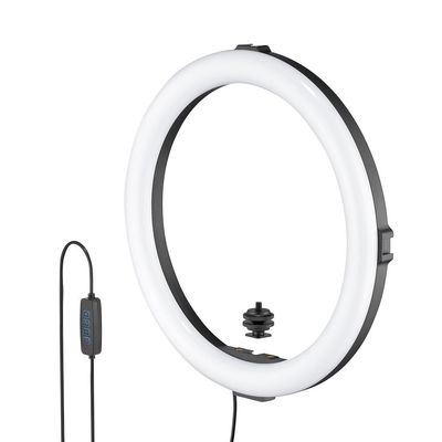 Joby Beamo Ring Light 12" - Large LED Selfie Ring Light for Phones or Cameras with 3 Modes & 10 Brightness Levels, Mobile, Video, Vlogging, Live Stream, Content Creation, Makeup, Work from Home