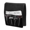 NICEYST Couch Sofa Armrest Organiser Arm Chair Caddy Bedside Storage Pocket with 6 Pockets TV Remote Holder Bed Storage Pocket Bag for Cellphone Tablet Notepad Book Magazines DVD Glasses view 1